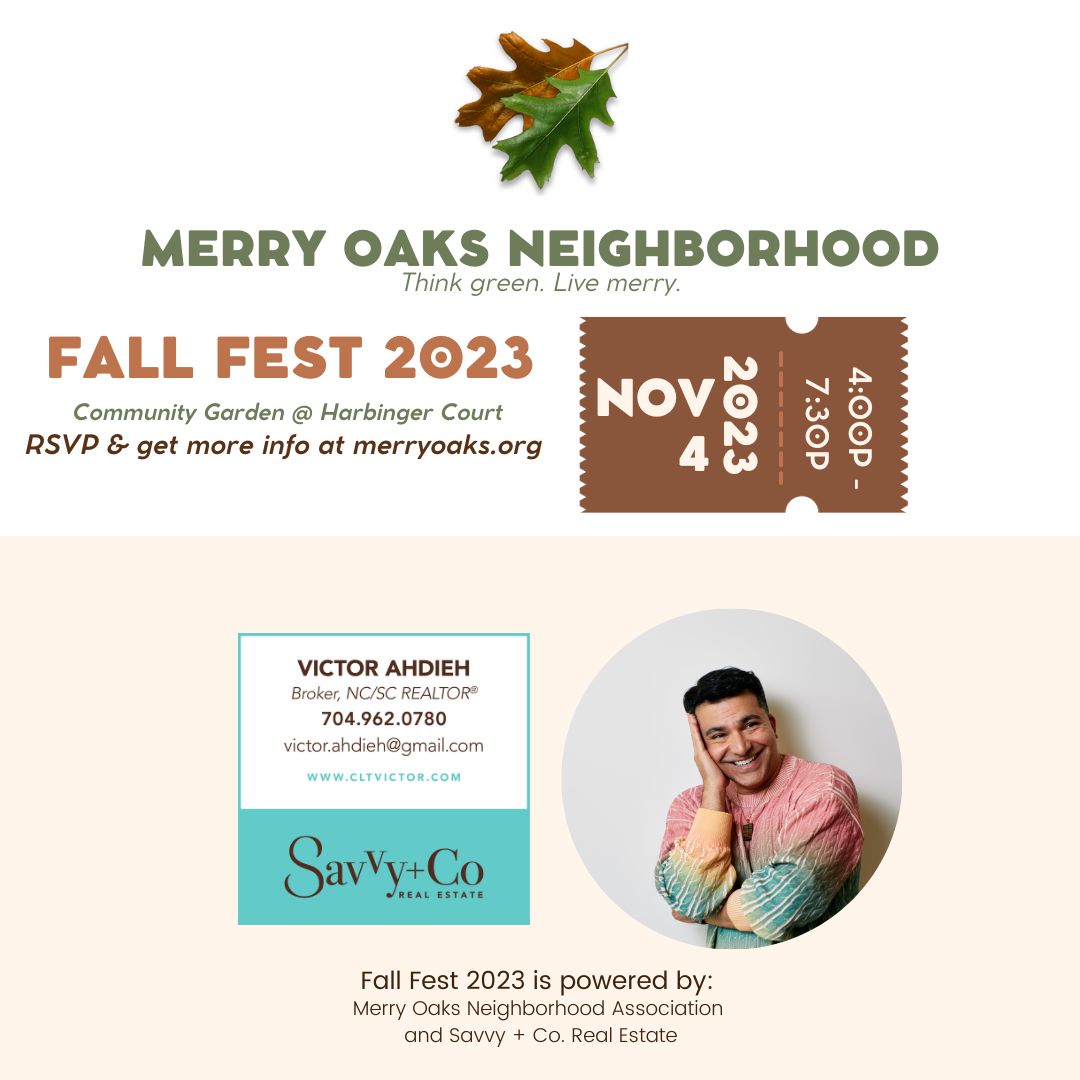 MONA Fall Fest 2023 Merry Oaks Neighborhood Association